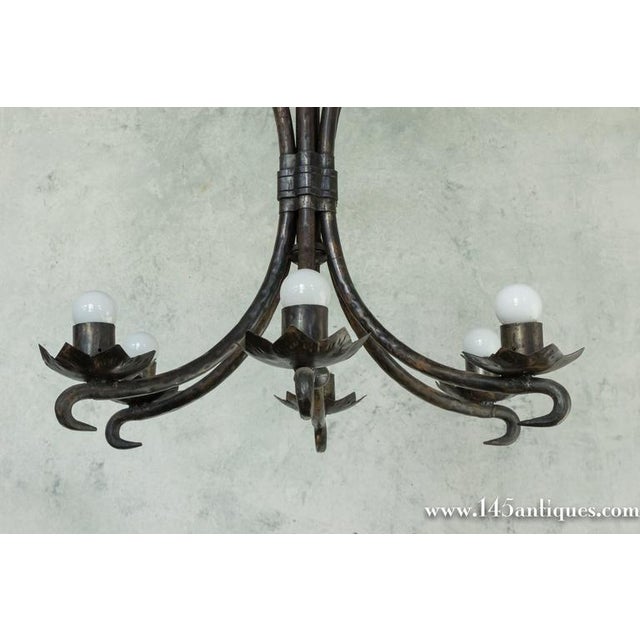 Spanish Wrought Iron Chandelier Chairish