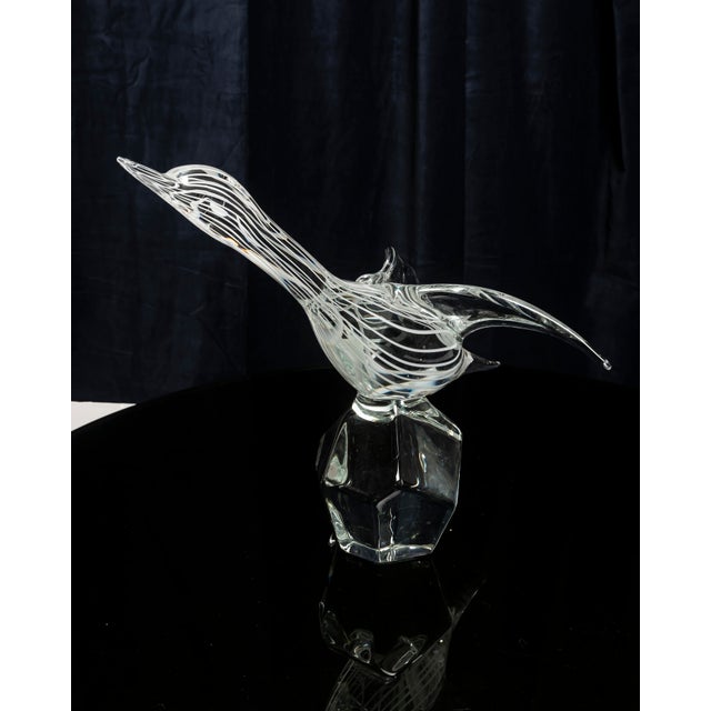 Bird in Murano Glass from Zanetti, Italy, 1970s For Sale - Image 6 of 14