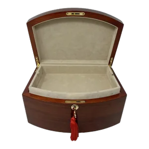 Mahogany Ladys Gentlemans Handmade Jewelry Casket Box Manning Ireland Irish New