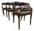 Set of 6 Kai Kristiansen Attributed Model 31 Danish Modern Teak Dining Chairs, Schou Andersen 1960's For Sale