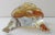 Mid 20th Century Mid 20th Century Clear and Amber Czech Crystal Turtle Figurine For Sale - Image 5 of 8