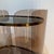 Italian Space Age Serving Trolley in Acrylic and Brass, 1968 For Sale - Image 9 of 18