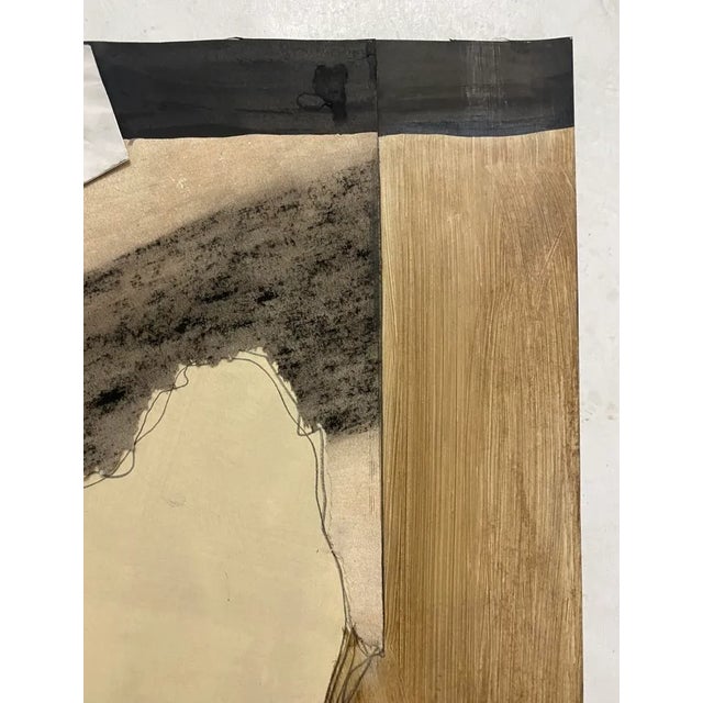 2020s "Lost Down Rabbit Roads Ii" Original Mixed Media Collage on Paper by Zac Woodiel For Sale - Image 5 of 8