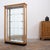 Display Cabinet in Light Walnut with Sliding Glass Doors, 1930 For Sale - Image 4 of 13