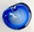 Glass Cobalt Murano Glass Bowl attributed to Flavio Poli for Somerso, 1962 For Sale - Image 7 of 9