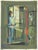 Marcel Mouly, Nudes, Gouache For Sale - Image 10 of 10