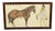 I Cinque Cavalli, Horse and Groom, 2000s, Fabric, Framed For Sale