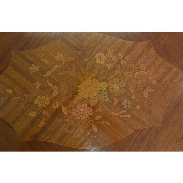 Vintage French Wooden Desk For Sale - Image 5 of 11