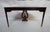 Wood Mid 20th Century Pair of Demilune Consoles With Harp / Lyre Detail For Sale - Image 7 of 18