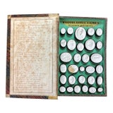 Italian Grand Tour Book of Plaster Intaglios by Giovanni Liberotti #1 For Sale