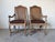 Hollywood Regency Vintage Hollywood Regency Louis XV-Style Carved Wood & Cane Armchairs – A Pair For Sale - Image 3 of 13