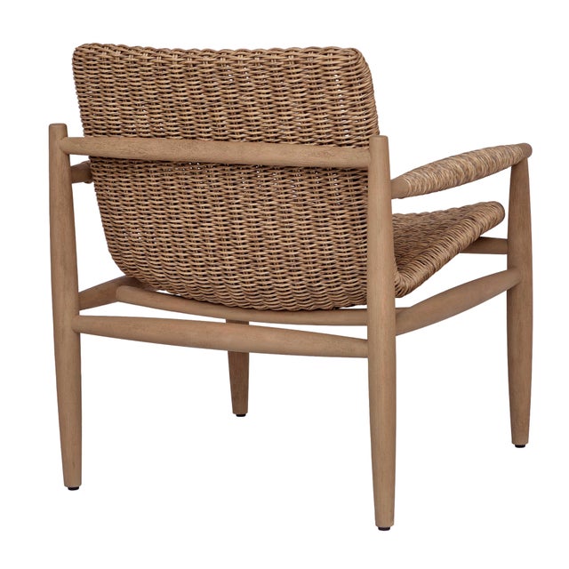 2020s Sumba Golden Flax Outdoor Lounge Chair For Sale - Image 5 of 8