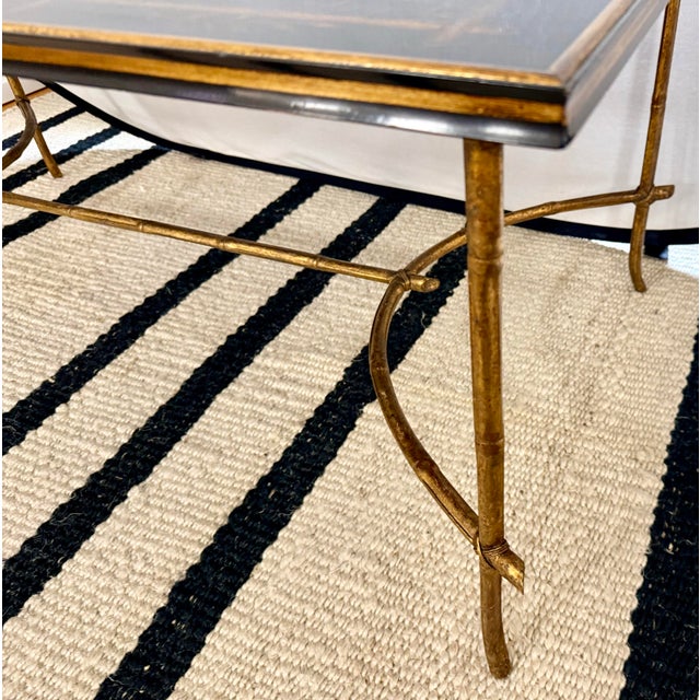 Signed Dennis & Leen Model Dl-Tb16 Chinoiserie Cocktail Coffee Table For Sale - Image 11 of 12
