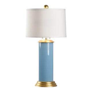 Wildwood Savannah Table Lamp - Turquoise For Sale