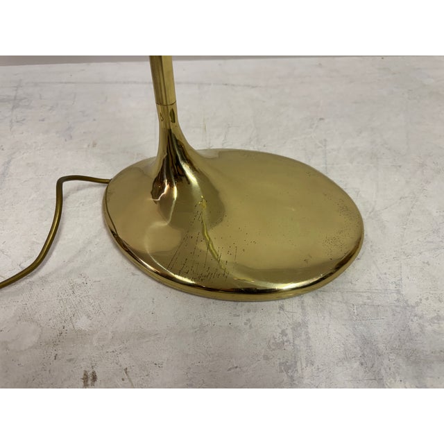 Italian Sculptural Brass Floor Lamp from Santoni, 1970s For Sale - Image 10 of 14