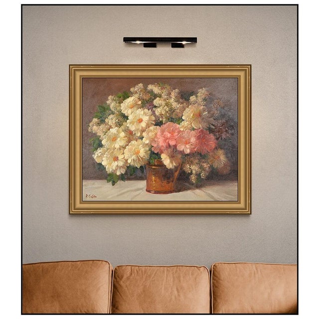 Message us to inquire about custom framing options! (Included for free with every purchase) The artwork here, "Floral...