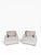 Custom Lounge Chairs & Rolling Ottomans From the Estate of Larry Lucchino – Set of 4 For Sale - Image 11 of 17