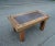 1970s Brutalist Oak, Ceramic and Metal Coffee Table For Sale - Image 5 of 8
