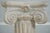 Vintage Faux Marble Column Pedestal For Sale - Image 9 of 11