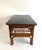 Late 19th Century Antique Chinoiserie Bamboo Low Table Display W/Black Elm Top For Sale - Image 5 of 8