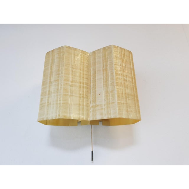 Molecular Double Light Honeycomb Flush Mounts in Fiberglass, 1950s, Set of 2 For Sale - Image 18 of 18