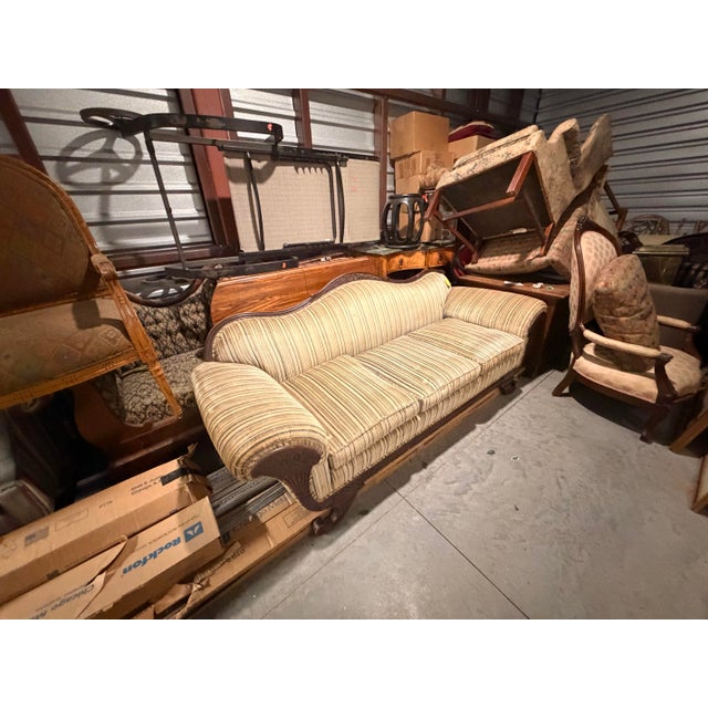 Late 19th Century Late 19th Century Victorian Sofa For Sale - Image 5 of 12