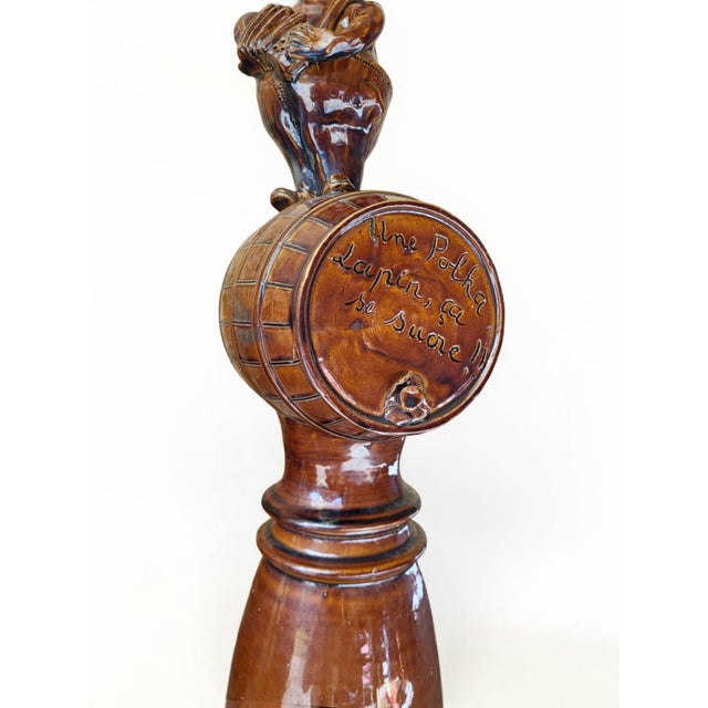 Roof Finial Signed Seguin (Jean Claude and Sabine) / Puisaye For Sale - Image 4 of 11