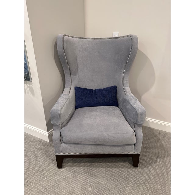 Pair Lillian August Ward Wingbacks For Sale - Image 12 of 12