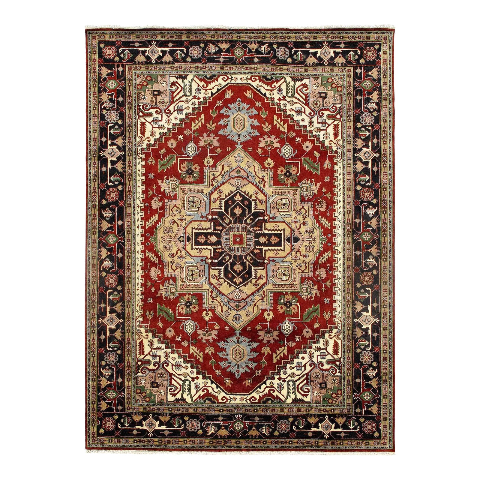 2020s Serapi Design Hand-Knotted | Chairish