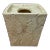 21th Century Faux Stone Tissue Box Cover For Sale