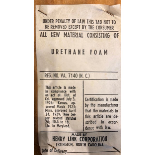 Vintage Henry Link Rattan Dining Chairs – Set of 8 (6 Side Chairs, 2 Armchairs) For Sale - Image 14 of 14