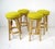 Mid Century Tiki Bamboo Bar With 4 Stools For Sale - Image 10 of 13