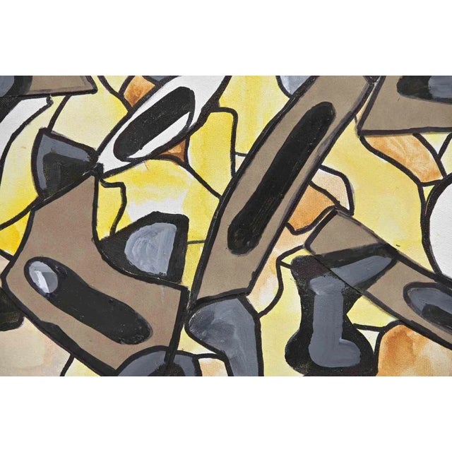 Fields and Skies 3, 2007 is an artwork realized by Dalila Crotti (1983) Acrylics on canvas cm 25x70, no frame. Signature,...