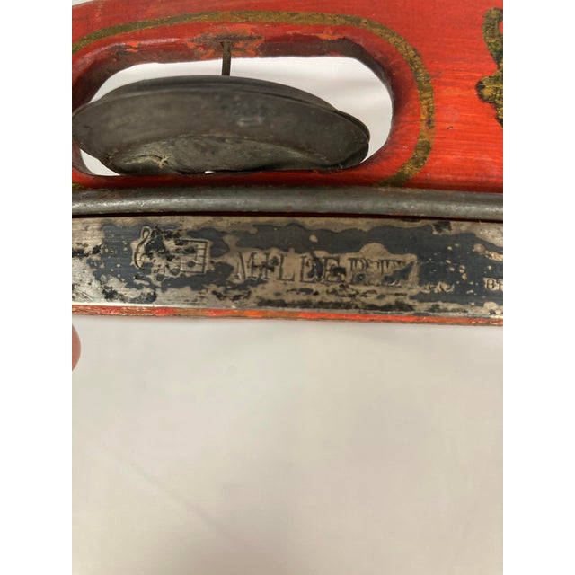 Millereau Paris Antique French Tambourine Tambour De Basque 12in C1879-1911 For Sale - Image 11 of 13