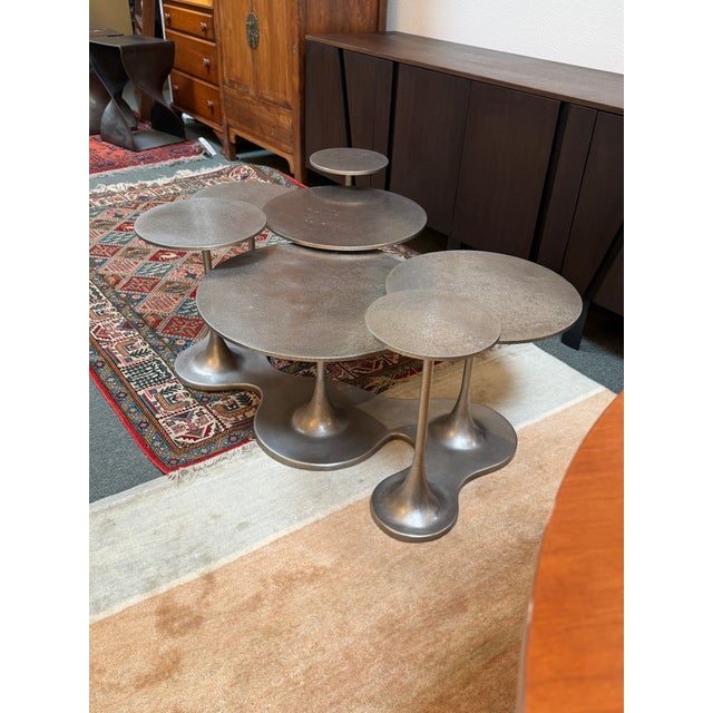 Contemporary Bernhardt Cerchi Outdoor Coffee Table For Sale - Image 3 of 16