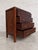 Wood Vintage Crate and Barrel Solid Wood 4 Drawer Dresser/Chest of Drawers With Soft Close Drawers For Sale - Image 7 of 8