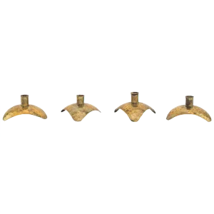 Small Viennese Pencil or Candle Holders, Circa 1950s, Set of 4