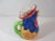 1980s Italian Hand Painted Rooster Jug For Sale - Image 4 of 7