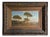 William Stanley Haseltine, View of a Pine Forest on the Sea, 1800s, Oil Painting on Canvas, Framed For Sale