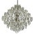 Contemporary Nickel Plated Crystal Modern Style Chandelier (Largest) For Sale In Greensboro - Image 6 of 6