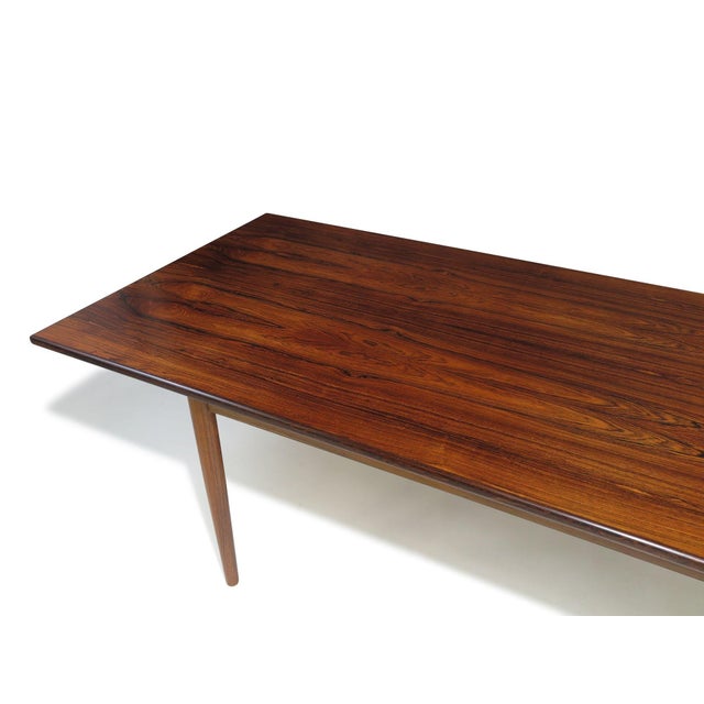 Mid 20th Century Brazilian Rosewood Dining Table, Denmark 1955 For Sale - Image 5 of 11