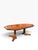 Baker Furniture Company Vintage Baker Furniture Walnut Octagonal Extension Dining Table With Two Leaves For Sale - Image 4 of 12