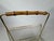 Mid-Century Modern Magazine Rack with Bamboo Handle, 1960s, in Very Good conditions. Designed 1960 to 1969