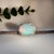 Modern 9.4 Carat Statement Opal Ring With Natural Diamond Halo in 14k Gold | Ov 20x15mm, Size 6.75 For Sale - Image 3 of 6