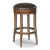 Transitional McNally Bar Stool in Brown For Sale - Image 3 of 3