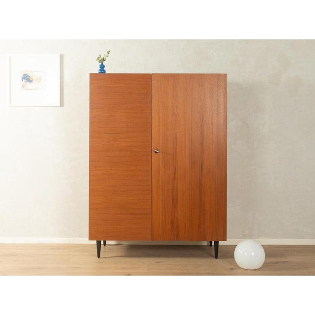 Vintage Wooden Wardrobe, Germany, 1960s For Sale - Image 3 of 7