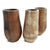 Wood Vintage Carved Coconut Palm Tall Urn Pot For Sale - Image 7 of 9
