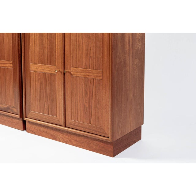 Danish Modern Modular Bookshelf Cabinet System in Teak Wood For Sale - Image 15 of 18
