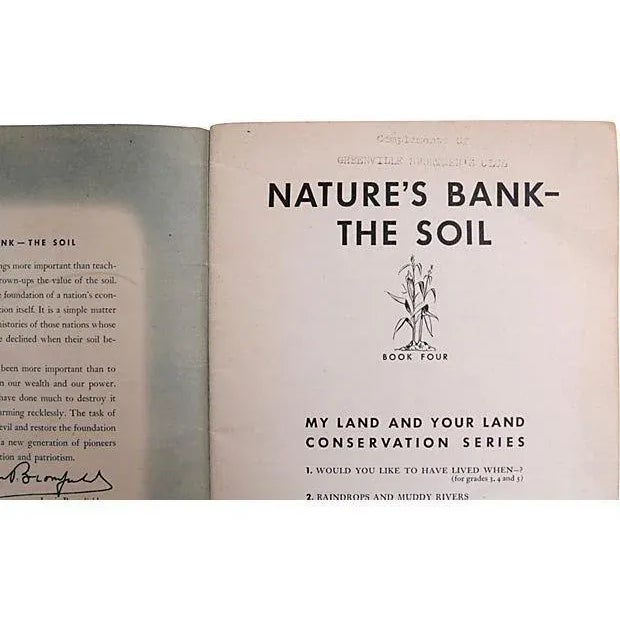 American C1942 Nature's Bank Children's Booklet For Sale - Image 3 of 7