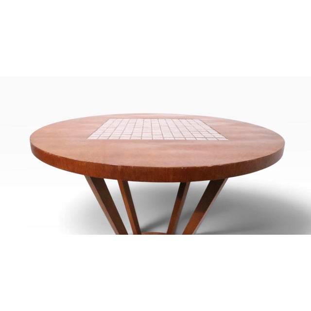 Lane Furniture Mid Century Lane Furniture Monte Carlo Series Tile Top End Table C. 1960's For Sale - Image 4 of 8
